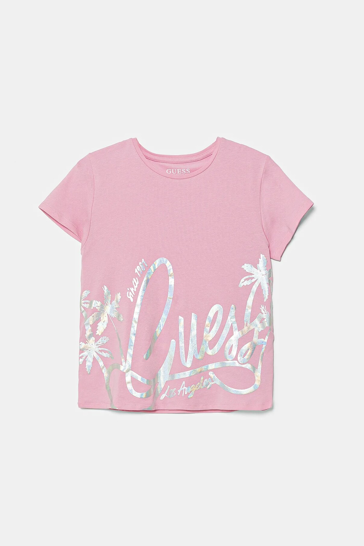 

Детская футболка Guess, розовый