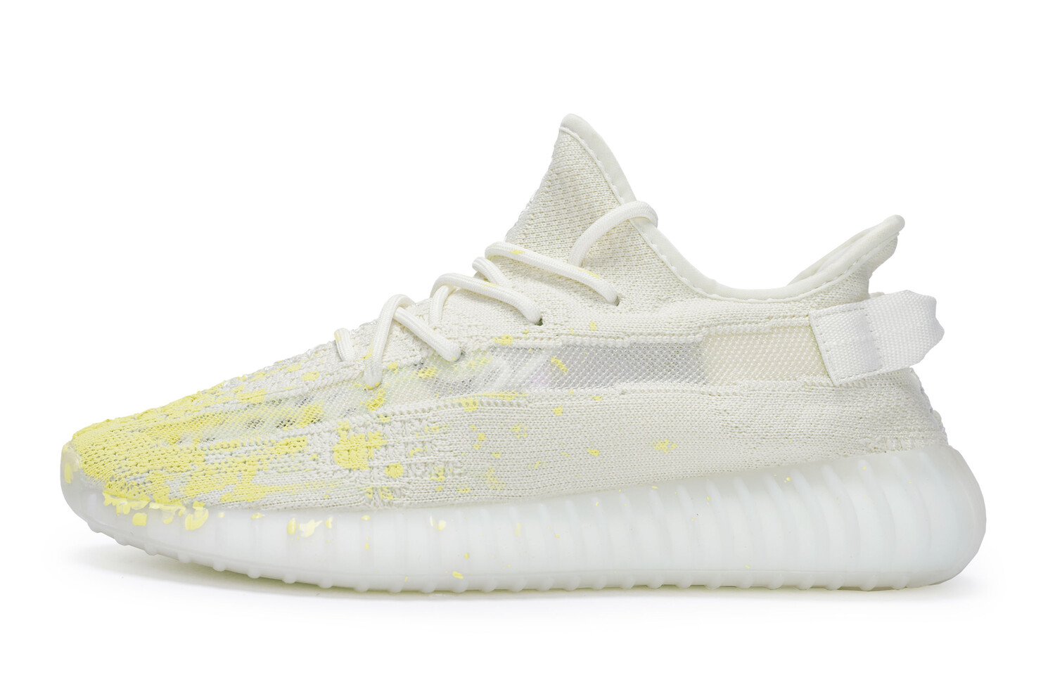 Кроссовки adidas originals Yeezy Boost 350 V2 Lifestyle Shoes Unisex Low-top Yellow, белый/желтый