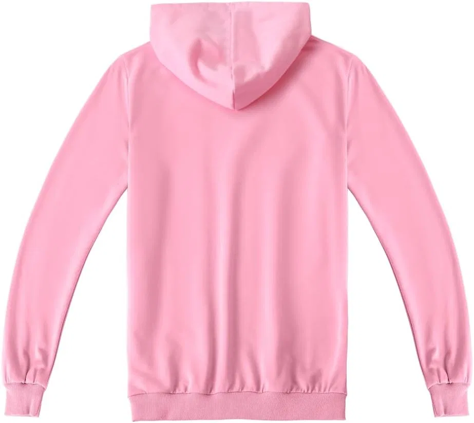 Детский спортивный костюм из флиса LUQUSKYFEI, 2 предмета, Pink — фото 3