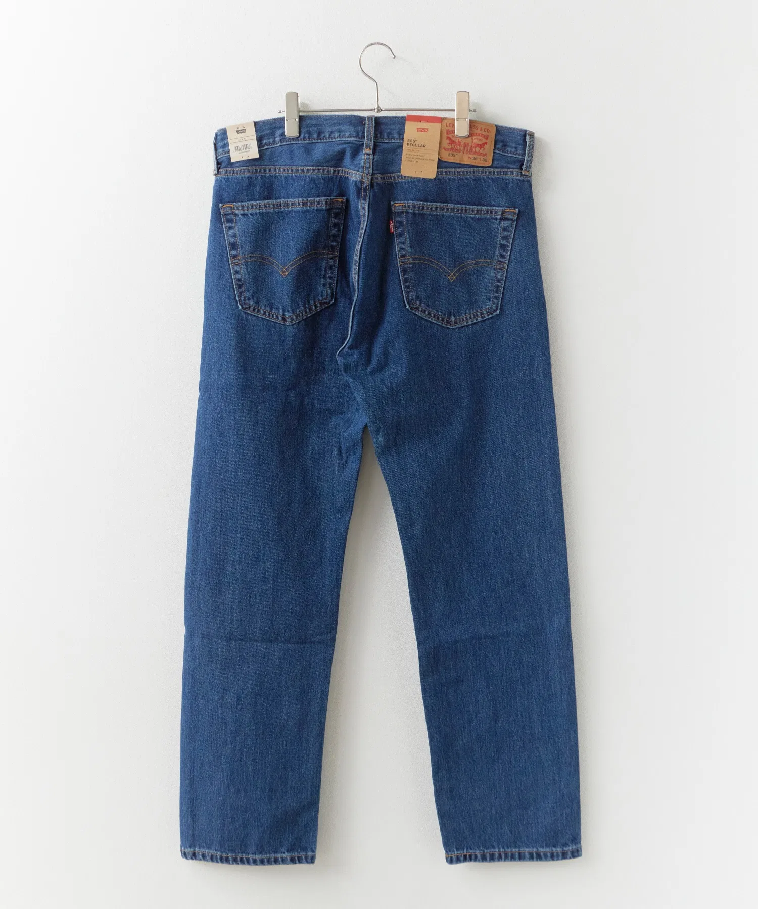 Джинсы LEVI'S 505 REGULAR DENIM PANTS (коллекция весна/лето 2026) — фото 3