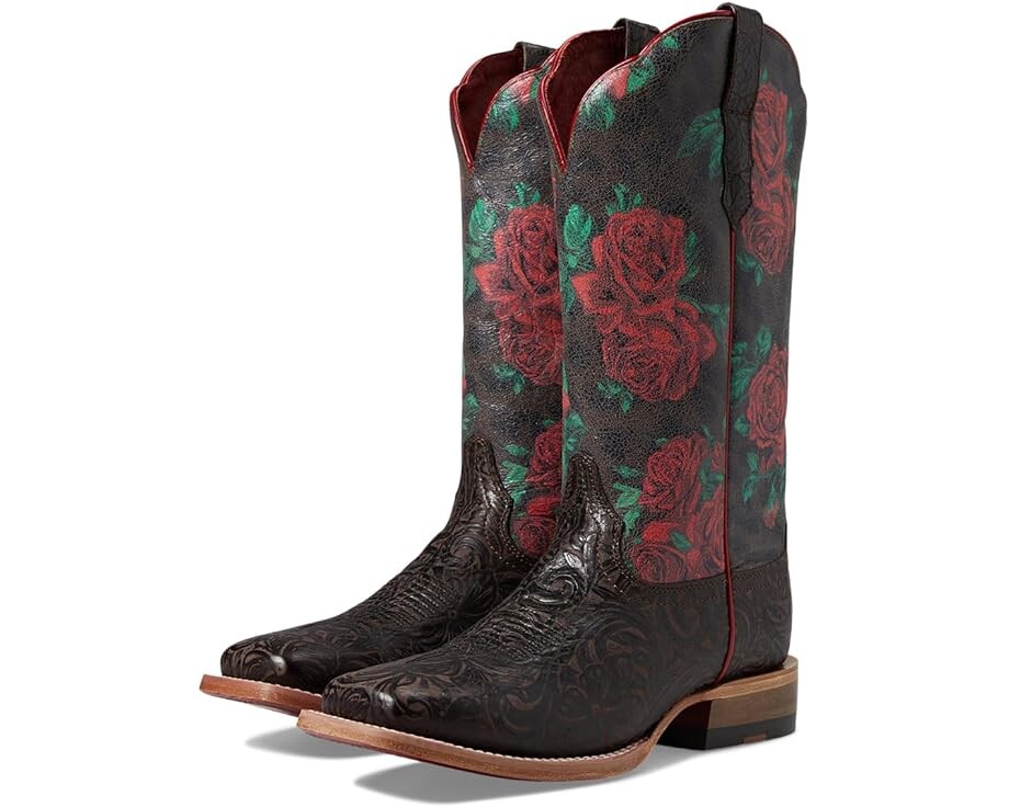 

Ботинки Ariat Frontier Farrah Western, цвет Chocolate Floral Embossed