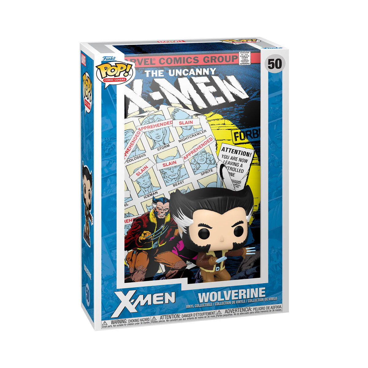 

Funko POP! Обложки комиксов, коллекционная фигурка, Люди Икс: Росомаха, 50-летие