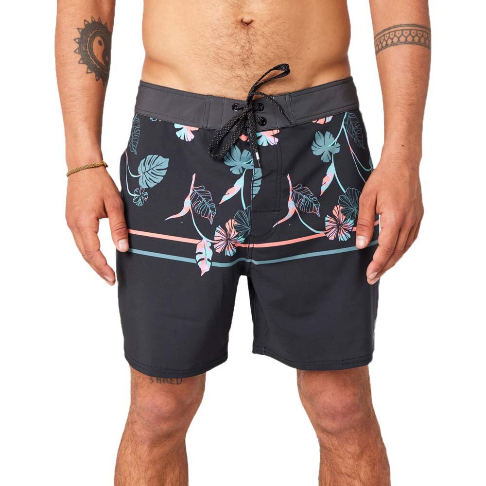 

Шорты для плавания Rip Curl Mirage Retro Equator Swimming Shorts, черный