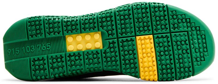 Кроссовки adidas LEGO x Sport J 'Black Green', черный — фото 4