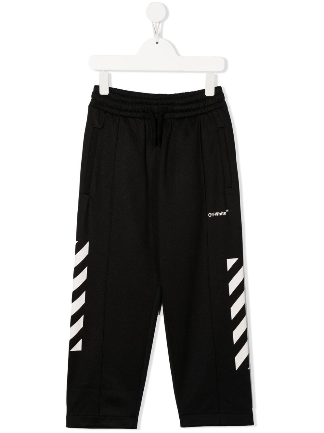 

Off-White Kids спортивные брюки с логотипом, черный