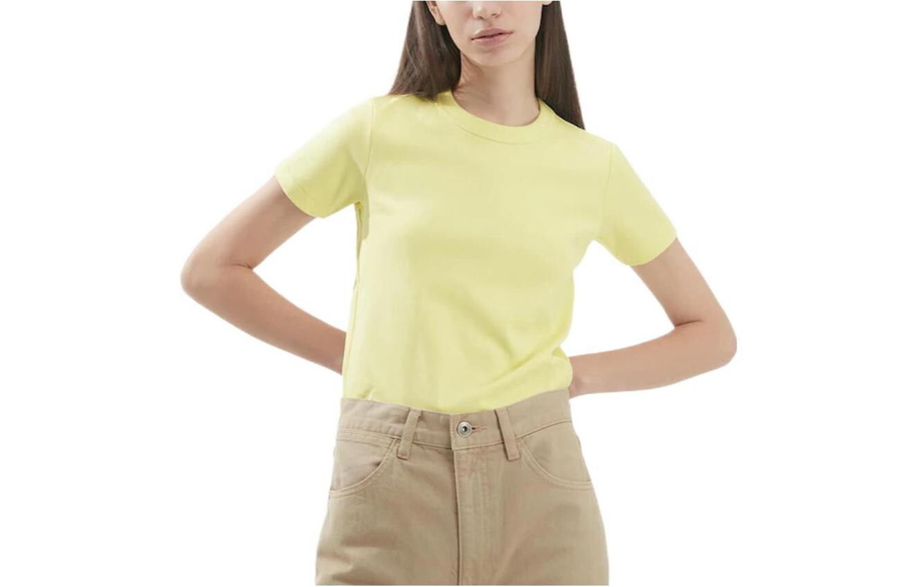 

Футболка женская светло-желтая Uniqlo