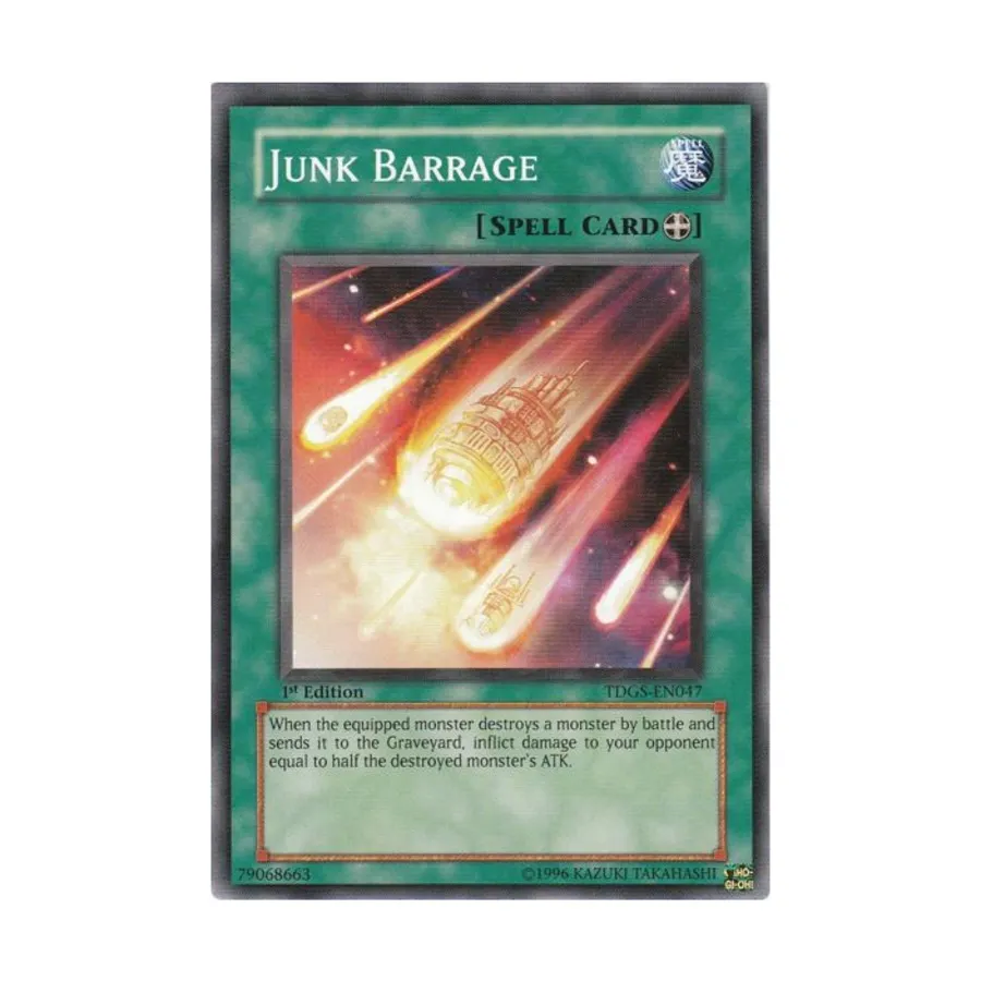 

CCG Мусорный залп (Обычный), Yu-Gi-Oh - Duelist Pack - Yusei Fudo - Singles