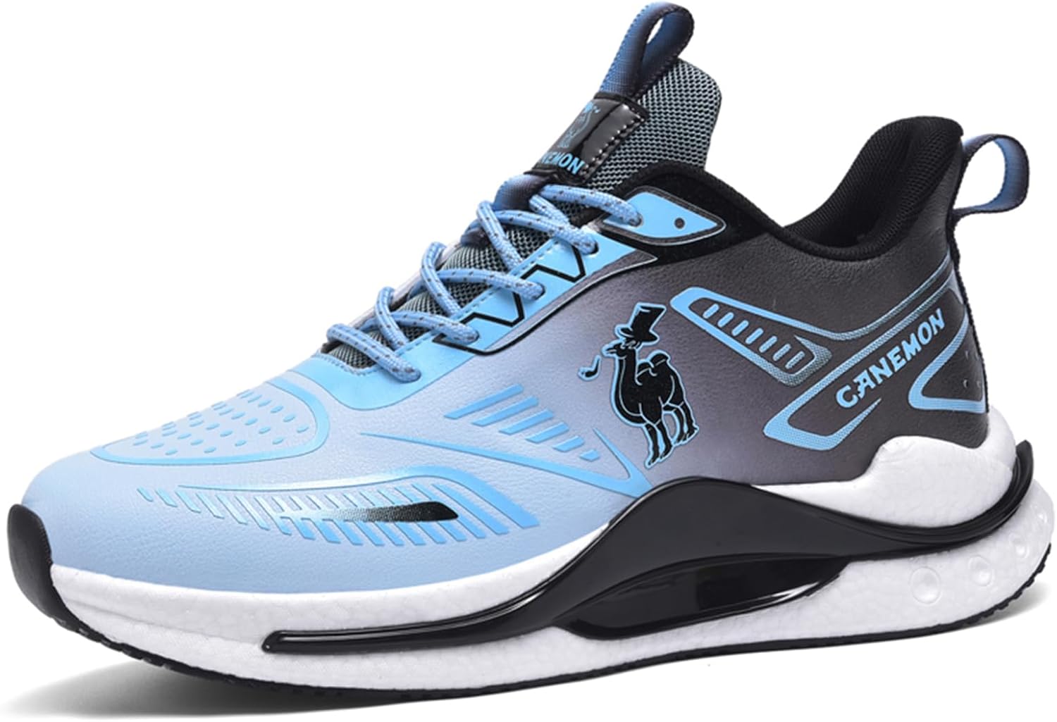 

Мужские ортопедические кроссовки на платформе, модные, удобные, дышащие, с противоскользящей подошвой, шнуровкой и поддержкой свода стопы, для бега, спорта, тренажерного зала, поездок и активного отдыха на улице Nxnbhsl, Lake Blue