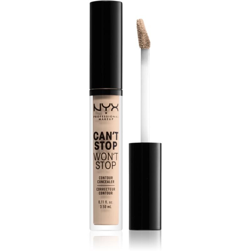 

NYX Professional Makeup Can't Stop Won't Stop жидкий консилер оттенок 02 Алебастр 3,5 мл