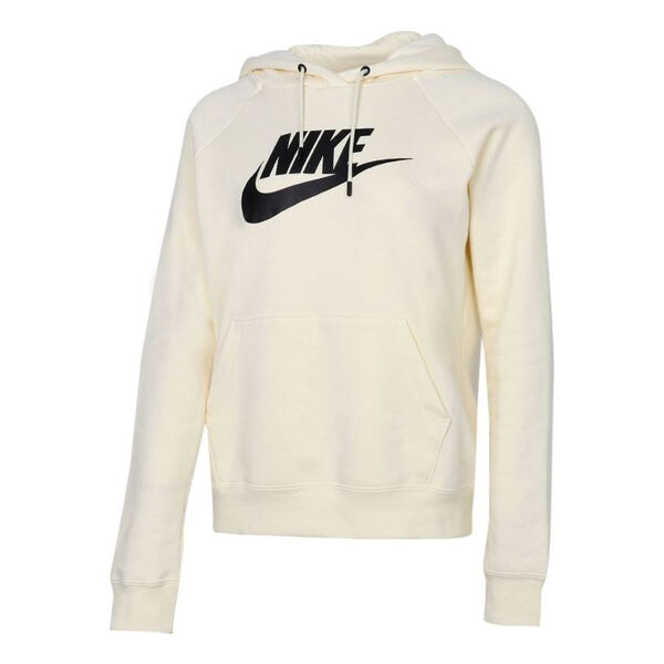 

Толстовка (WMNS) Nike Sportswear Essential Fleece Hoodie 'Light Bone', бежевый