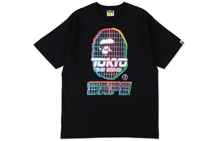 

Футболка Ape Head Series для мужчин A Bathing Ape, черный