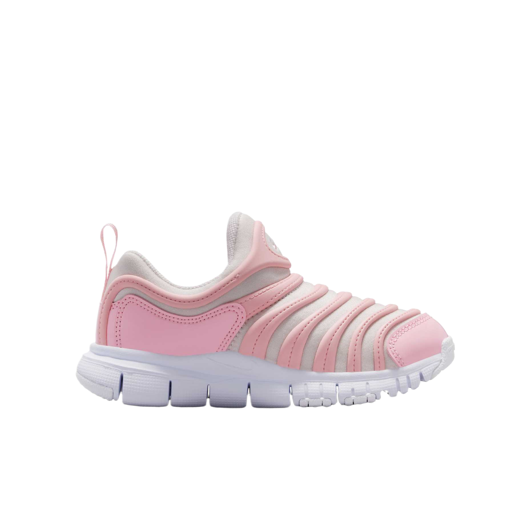 Dynamo Free Rebound Low top тренировочные кроссовки для детей Nike, medium soft розовый/pearl powder/белый — фото 3