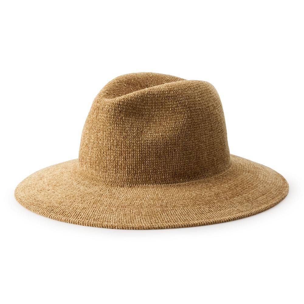 

Женская трикотажная сумка Sonoma Goods For Life из синельного трикотажа Fedora, желтый