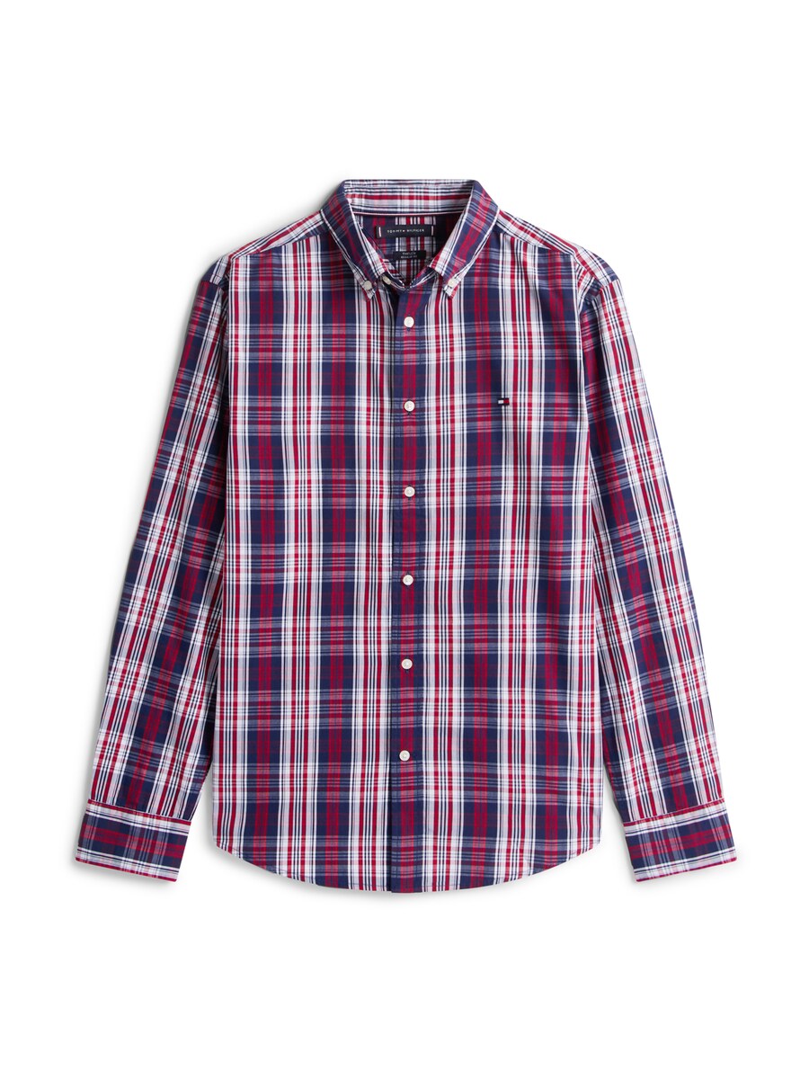 

Рубашка на пуговицах классического кроя TOMMY HILFIGER, синий