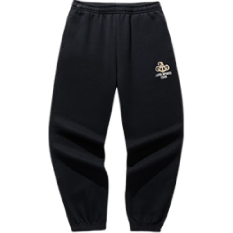 

ANTA Базовые спортивные штаны Life Collection, вязаные, мужские, черные