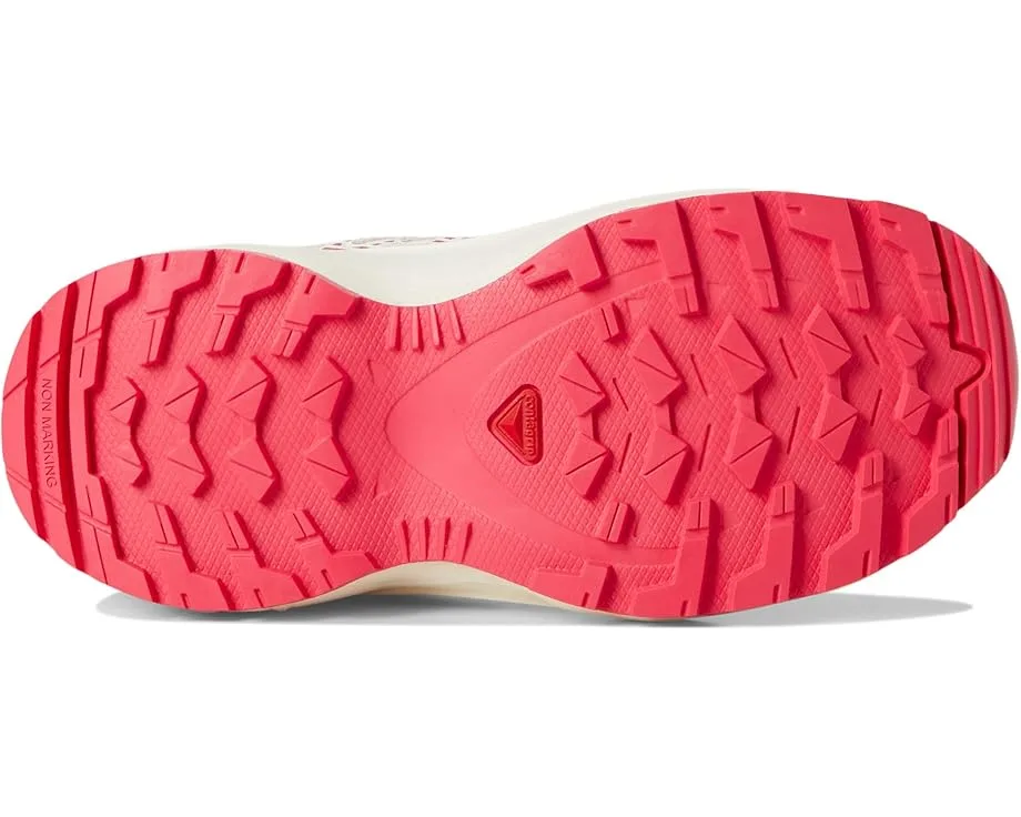 Кроссовки Salomon Kids Xa Pro V8 Waterproof (Little Kid/Big Kid), Rouge Red/Vanilla Ice/Flamingo Pink — фото 3