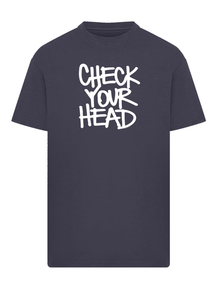 

Футболка большого размера The Beastie Boys Check Your Head темно-синего цвета F4NT4STIC, Синий, Футболка большого размера The Beastie Boys Check Your Head темно-синего цвета F4NT4STIC