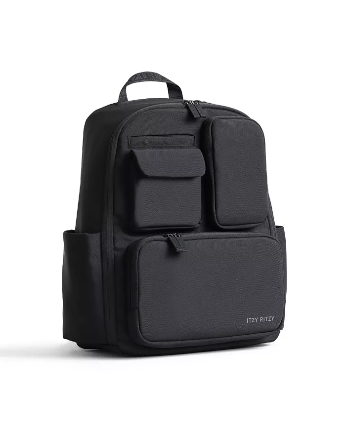 

Детский рюкзак-органайзер Baby Belong для пеленок Itzy Ritzy, черный