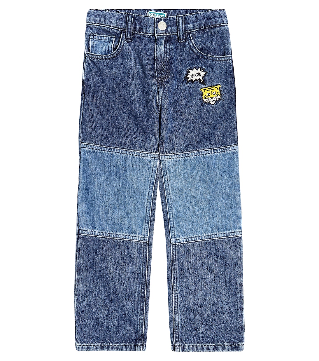 

Вышитые джинсы Kenzo Kids, Bleach