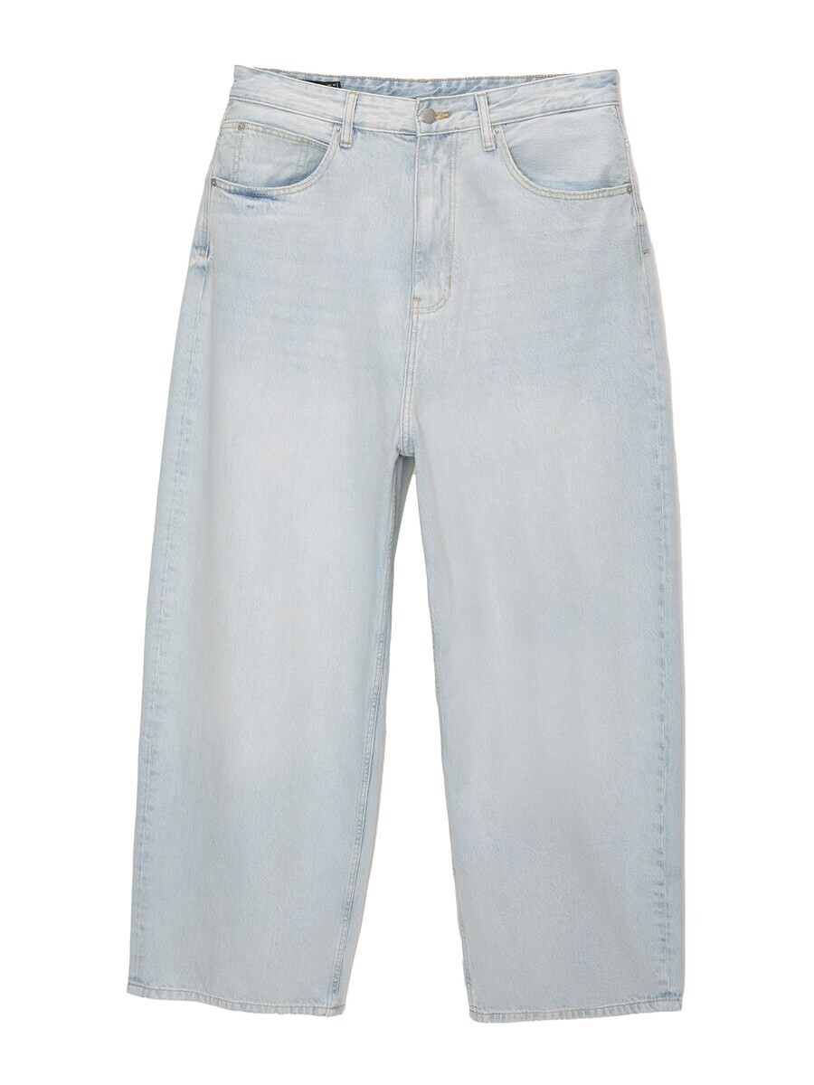 

Джинсы Pull&Bear Wide leg Jeans, синий деним