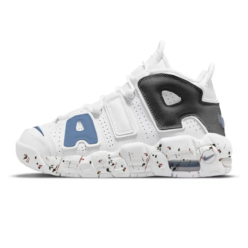 

Баскетбольные кроссовки Air More Uptempo Mid-Top для детей и подростков Nike, белый