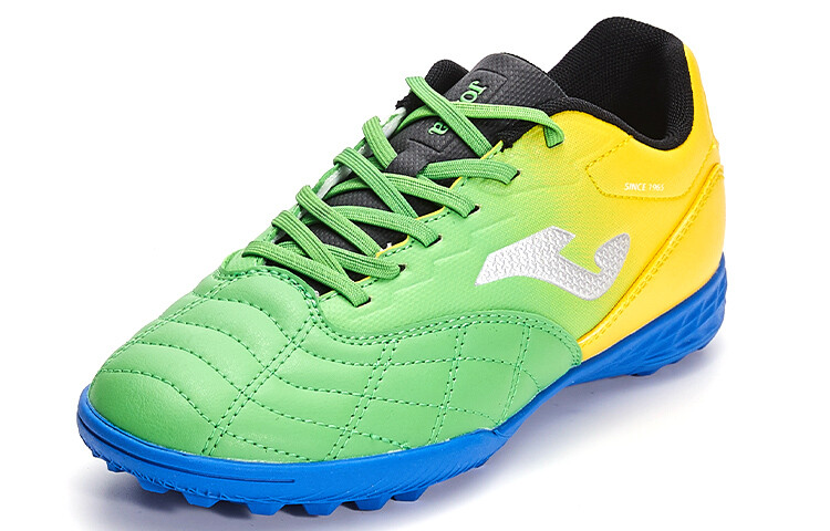 Футбольные бутсы Liga T1 Tf Kids Kids Low-top Green Joma, желтый — фото 3