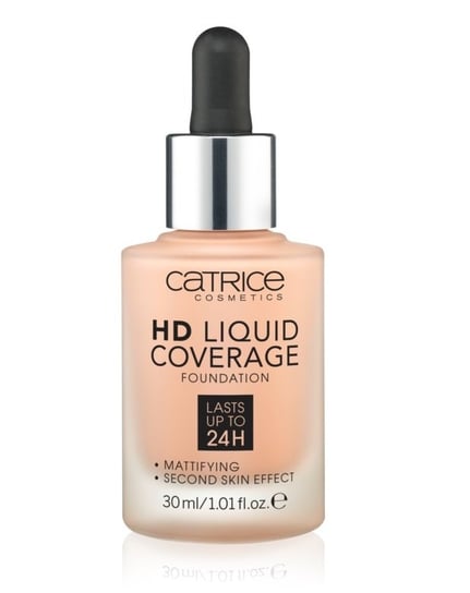 

Матирующая основа 020 Rose Beige, 30 мл Catrice, HD Liquid Coverage Foundation 24H