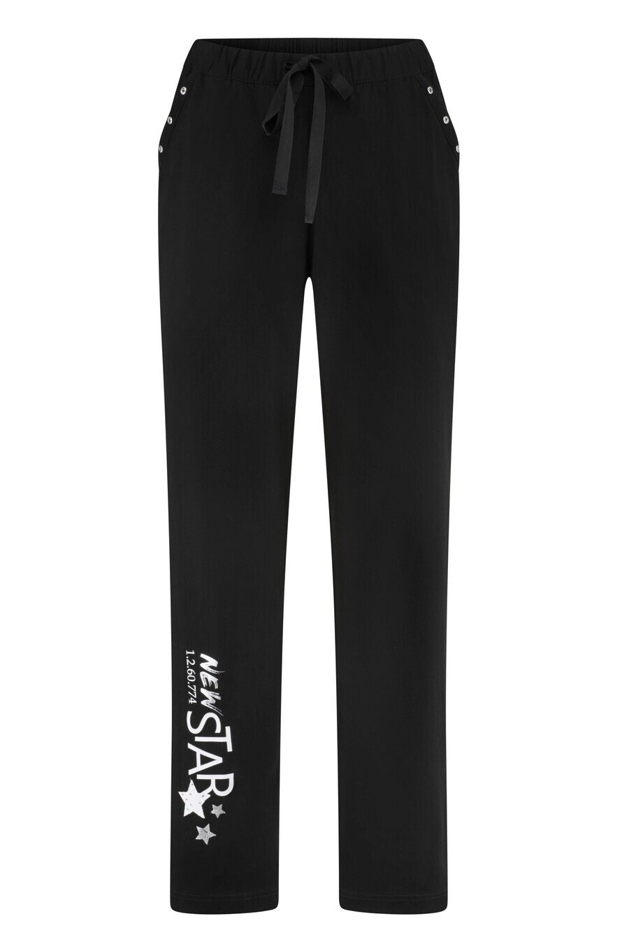 

Тканевые брюки MIAMODA Regular Pants, черный