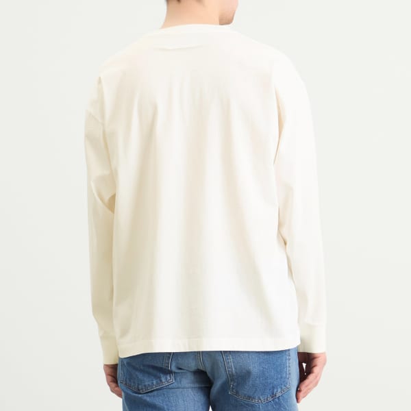 Футболка с длинным рукавом от Tailored Labels Mm6 Maison Margiela, off белый — фото 3