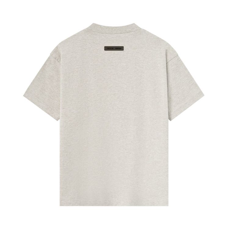 Футболка Fear of God Essentials Kids Classic Crewneck T-Shirt, Heather Stone — фото 2