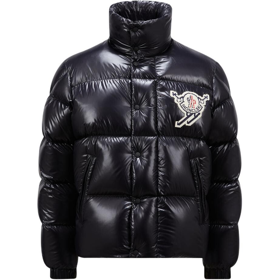 

Пуховик мужской черный Moncler