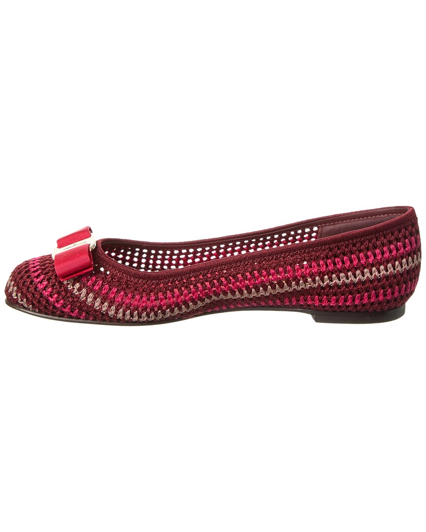 Ferragamo Varina балетки Salvatore Ferragamo, красный — фото 2