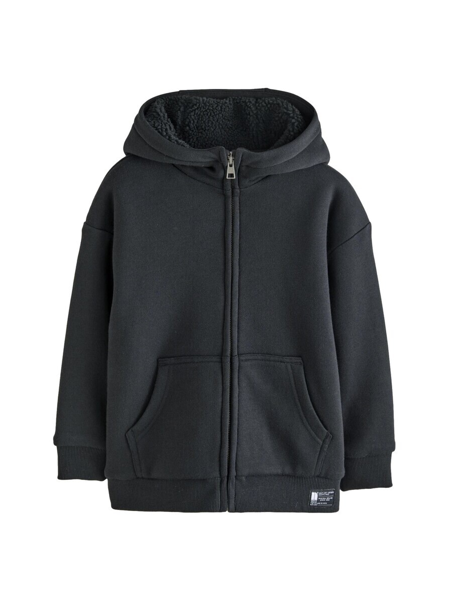 

Худи Next Zip-Up Hoodie, черный