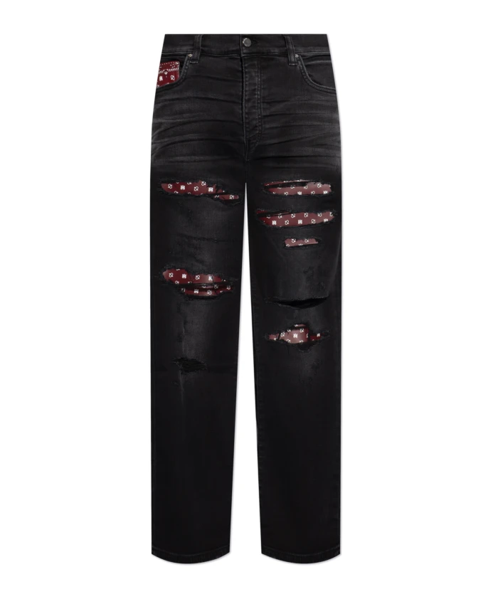 

Джинсы с винтажным эффектом Amiri, черный