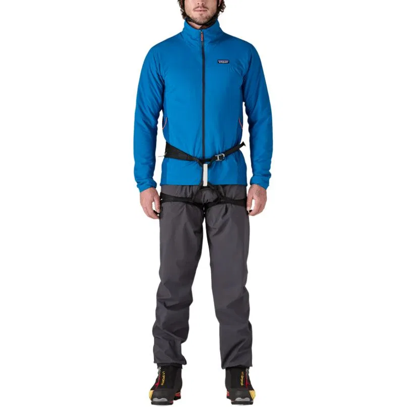 Ветрозащитные штаны Patagonia Smolder Blue — фото 4