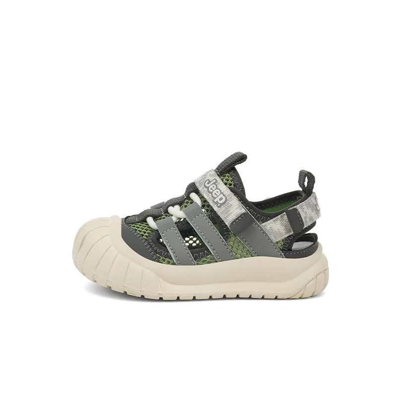 Кроссовки Explorer 2.0 Mesh Kids Lifestyle для детей от 3 до 7 лет Jeep, Gray Green Camouflage