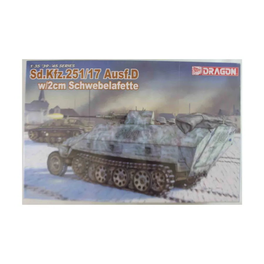 

Sd.Kfz.251/17 Ausf.D с 2-см швебелафеттой, Dragon Models - '39 to '45 Series - Germany (1:35)