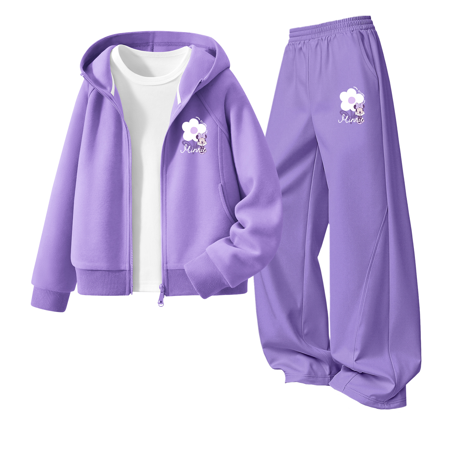 

Детская повседневная спортивная одежда Disney, фиолетовый