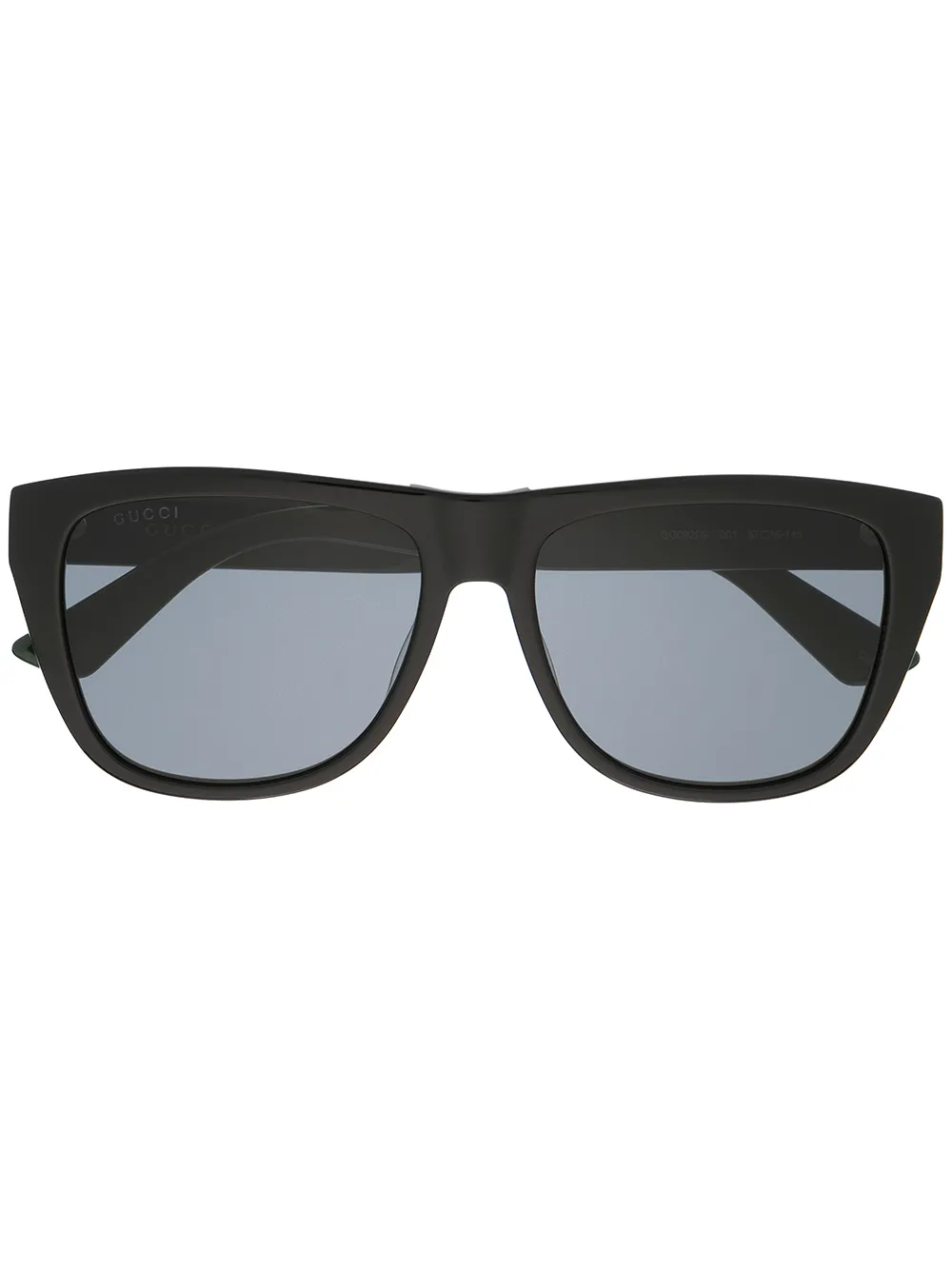 

Солнцезащитные очки с отделкой Web Gucci Eyewear, черный