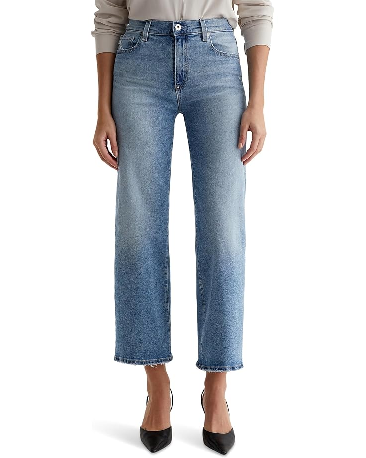 

Джинсы AG Jeans Saige Mid-Rise Wide Leg Jeans in Momento, цвет Momento