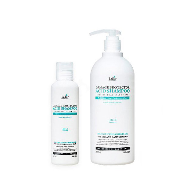 

Lador, Damage Protector Acid Shampoo, Шампунь для поврежденных волос с аргановым маслом, 900 мл