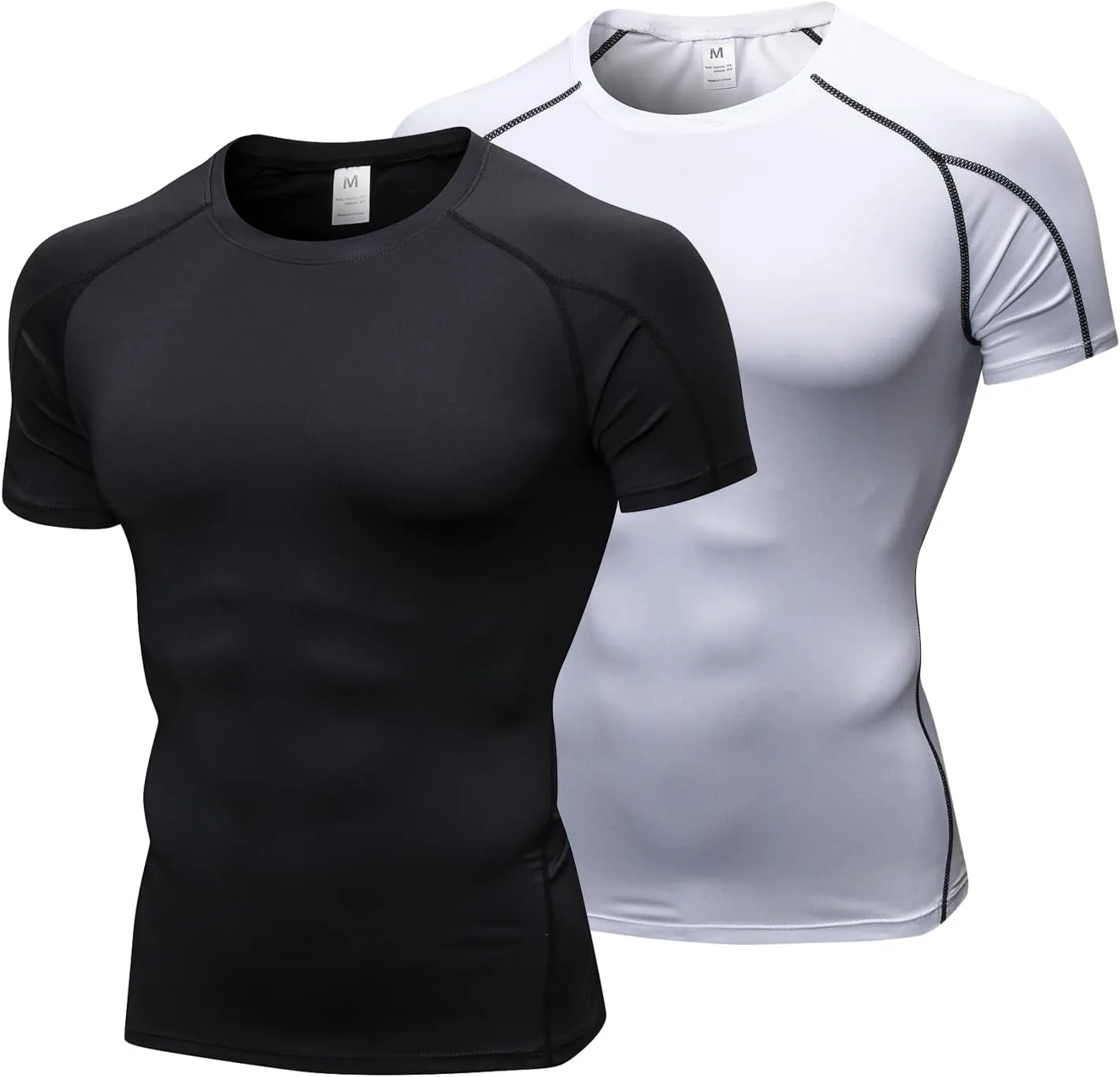 

Компрессионная футболка мужская с коротким рукавом для бега и тренажерного зала CARGFM