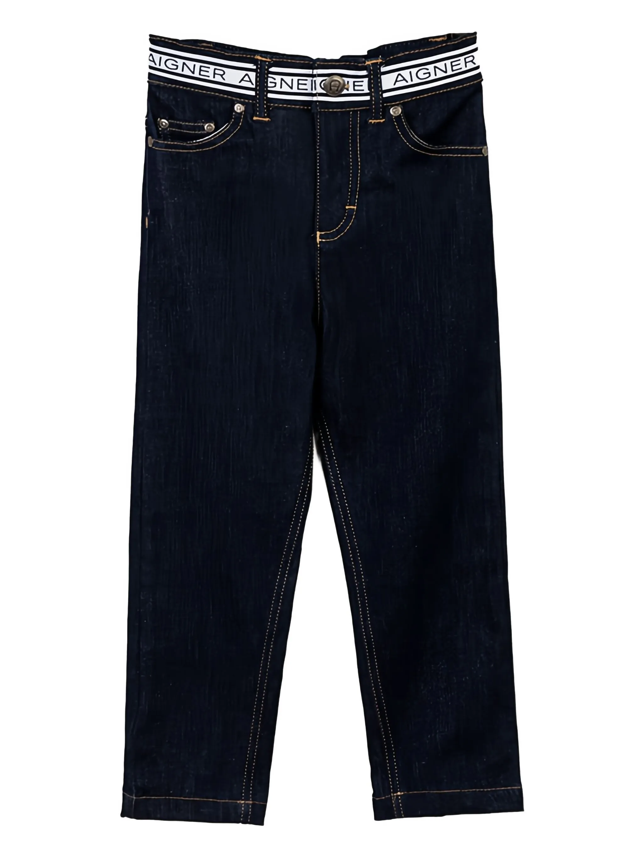 

Джинсы с логотипом Aigner Kids, синий