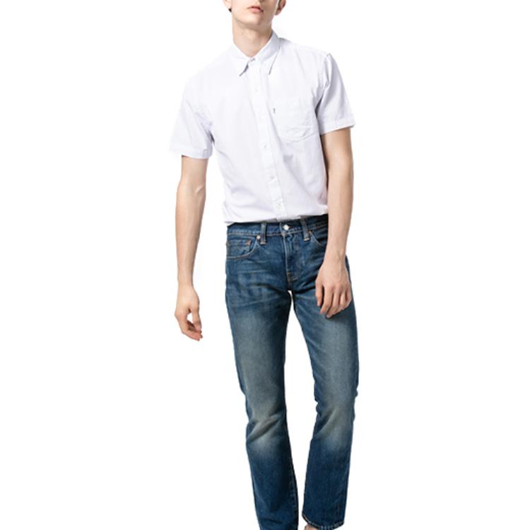 

Levis Рубашка мужская белые