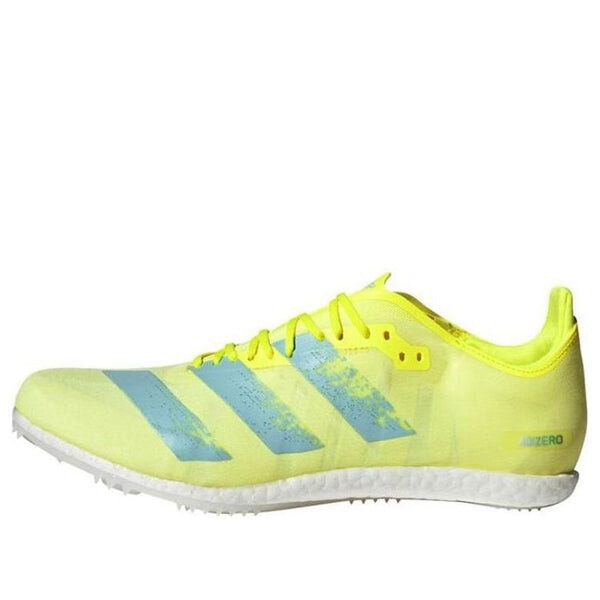 

Кроссовки adizero avanti track field shoes Adidas, желтый