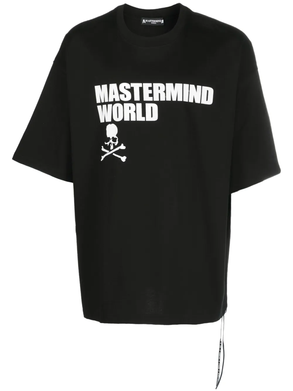 

Футболка оверсайз с логотипом Mastermind Japan, черный