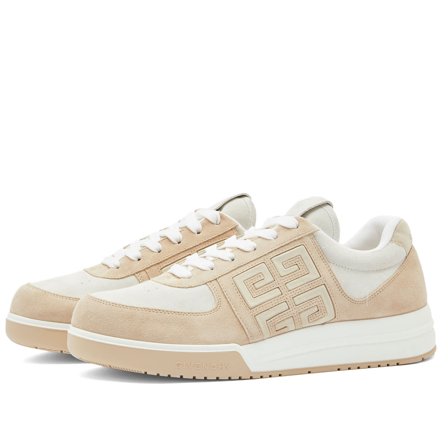 

Кроссовки Givenchy G4 Low, бежевый и белый, Белый;серый, Кроссовки Givenchy G4 Low, бежевый и белый