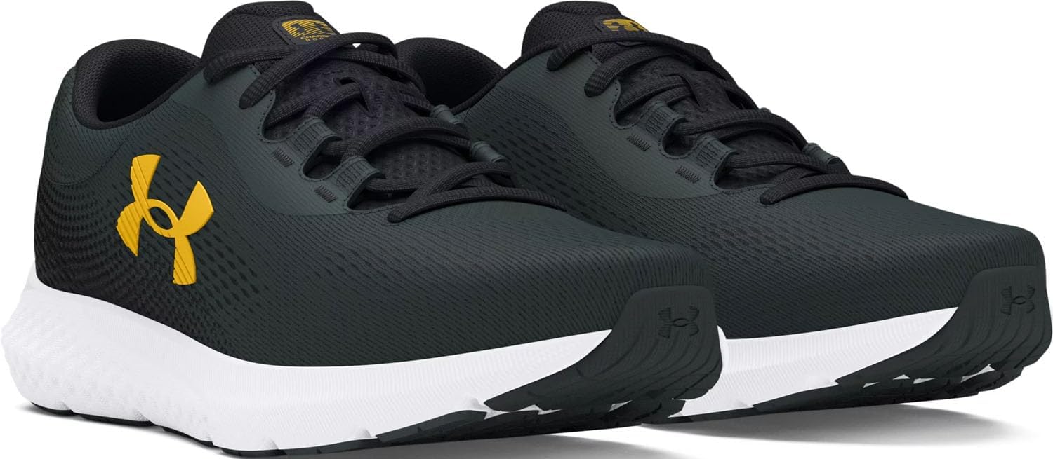 Мужские кроссовки Under Armour Charged Rogue 4, черный/серый — фото 4
