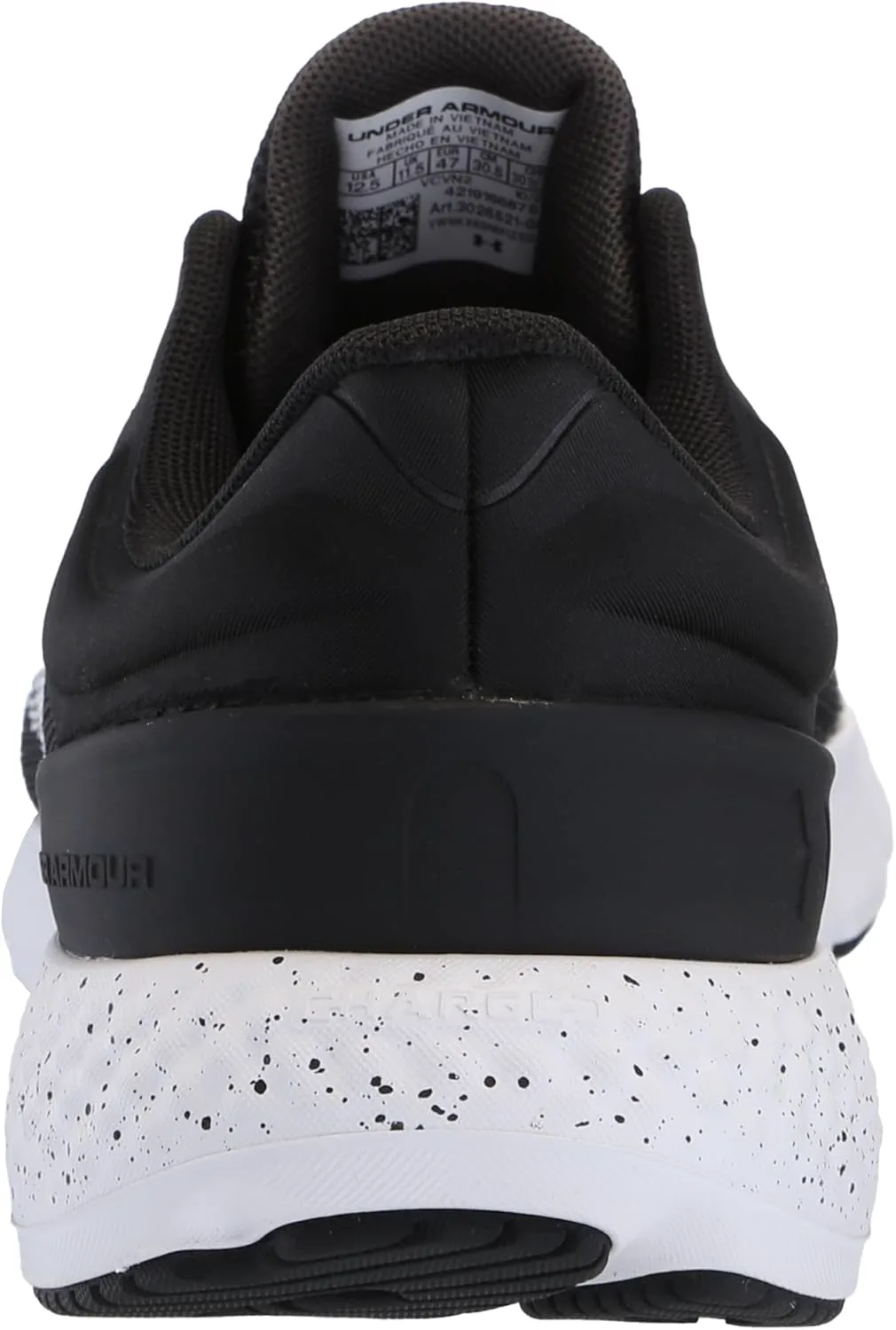 Мужские кроссовки Under Armour Charged Escape 4 Knit, черно-белый — фото 2