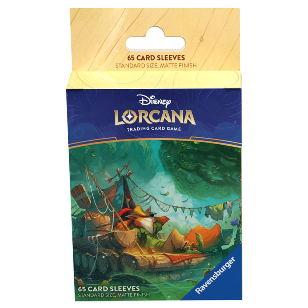 

Карточная игра Ravensburger Lorcana Card Sleeves: Into the Inklands - Robin Hood